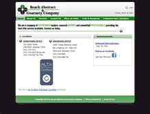 Tablet Screenshot of beachabst.com